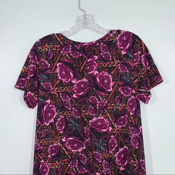 LuLaRoe size Small high low hem short sleeve dress - Picture 7 of 8